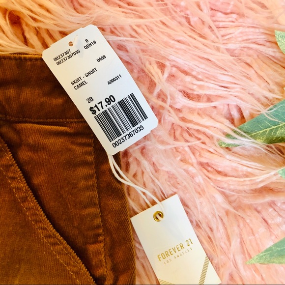 🎉 HP 🎉 NWT Camel color Corduroy Skirt 🐪✨ - Picture 6 of 10
